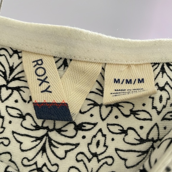 ROXY Sundress Tube Tank Strapless Mini Short Summer Beach coverup Dress - Med - Picture 12 of 17